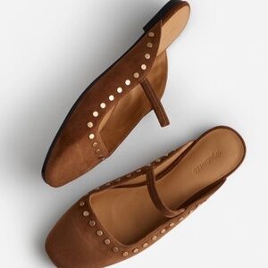 NEW Madewell Greta Ballet Mules Flats